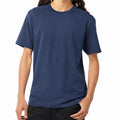 T-shirt L blu navy a manica corta girocollo vestibilità regolare